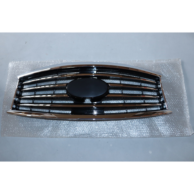 Front Bumper Upper Car Front Bumper Grill for Infiniti JX35 2013 QX60 2014-2017 Chrome W/Camera 62310-3JA0A 62310-3JA0B