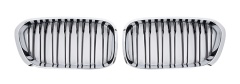 Double Slat Chrome