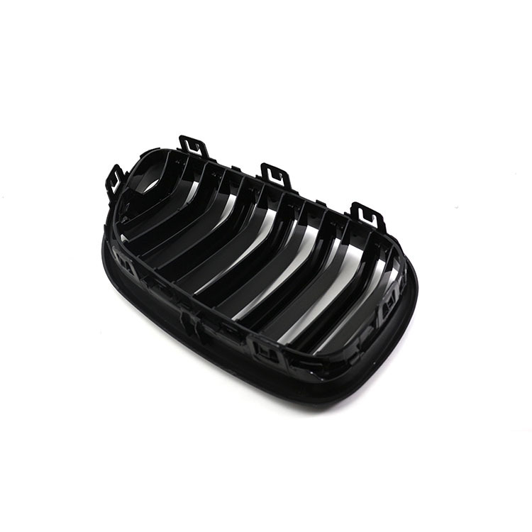 Gloss Black Single Slat Repair Front Bumper Mesh Radiator Guard Grille Car Front Grille Fit for BMW Series 2 F22 F23 2014,www.hongyangcorp.com,Gloss Black Single Slat Repair Front Bumper Mesh Radiator Guard Grille Car Front Grille Fit for BMW Series 2 F22 F23 2014