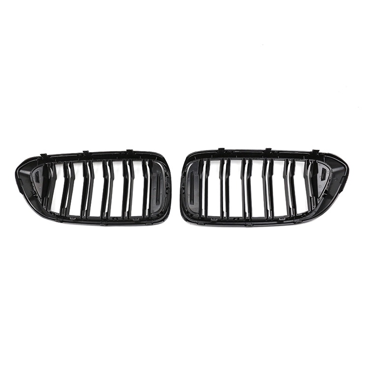Car Parts Wholesale Car Exterior Accessories Double Slat Carbon Look Car Front Grille for BMW 6 Series G32 GT