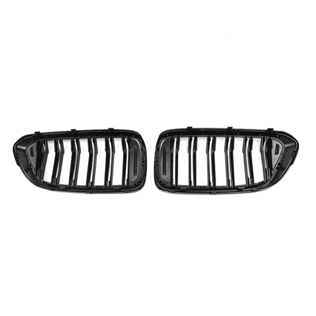 Car Parts Wholesale Car Exterior Accessories Double Slat Carbon Look Car Front Grille for BMW 6 Series G32 GT