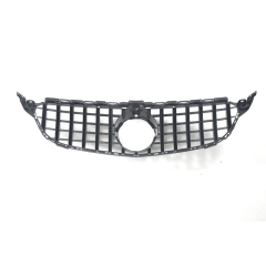 GT Style Car Front Grille Silver/Black Front Bumper Grille for Mercedes Benz C Class W205 2014-2018,www.hongyangcorp.com,GT Style Car Front Grille Silver/Black Front Bumper Grille for Mercedes Benz C Class W205 2014-2018