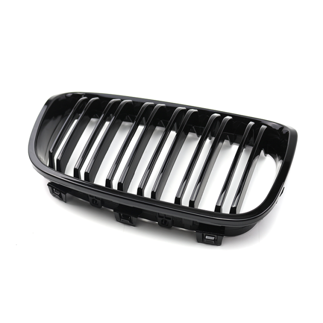 Wholesale Car Grill Black Dual Slat Design Front Bumper Mesh Radiator Grille for BMW F20 2012-2014,www.hongyangcorp.com,Wholesale Car Grill Black Dual Slat Design Front Bumper Mesh Radiator Grille for BMW F20 2012-2014