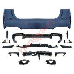 Vehicle Spare Parts Car Rear Bumper Assy Exhaust Pipe Bodykit for BMW 2 Series F44 Modified to M-Tech 2020-2023
