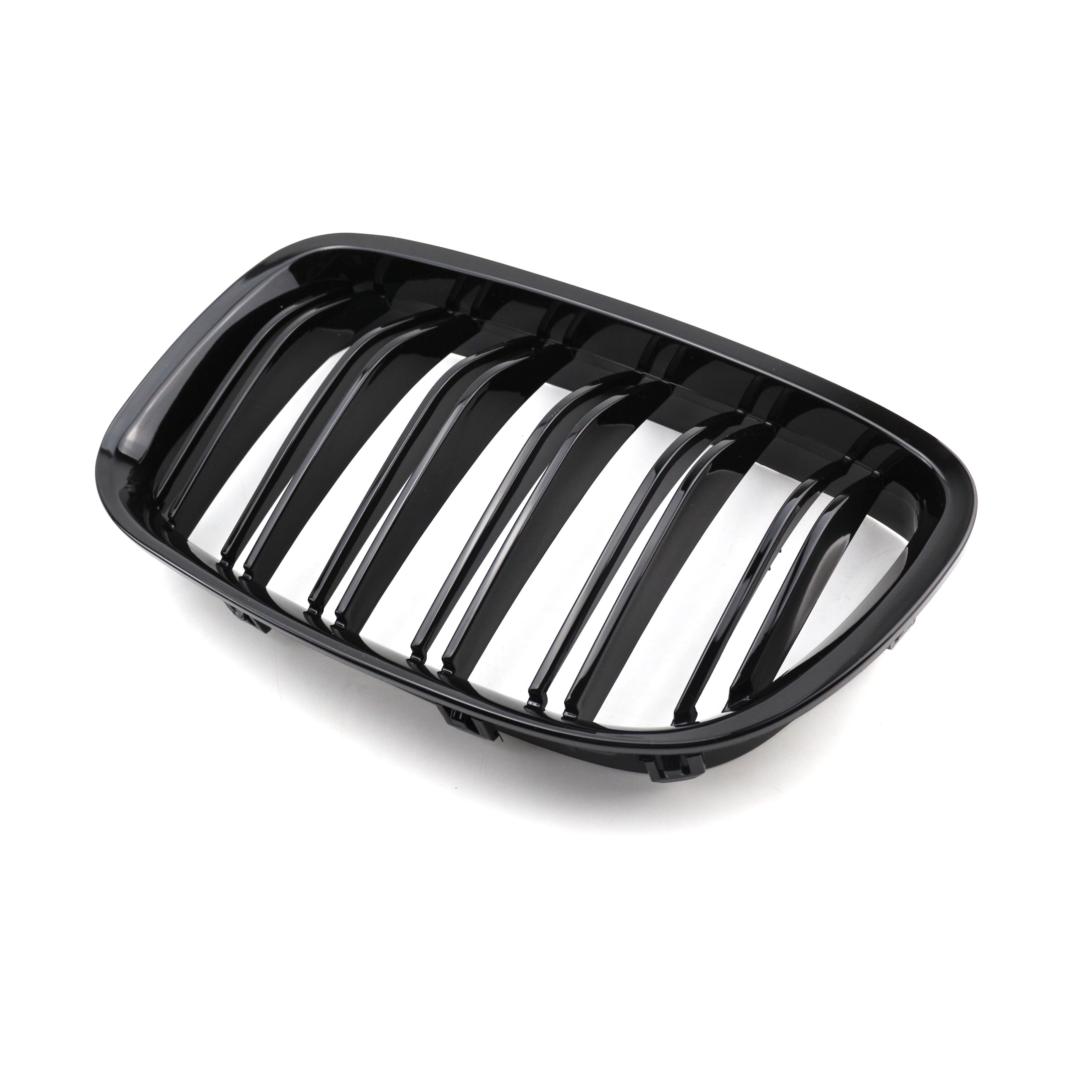 Gloss Black Double Slat Repair Front Bumper Mesh Radiator Guard Grille Car Front Grille Fit for BMW 5 Series F07 GT 2009-2016,www.hongyangcorp.com,Gloss Black Double Slat Repair Front Bumper Mesh Radiator Guard Grille Car Front Grille Fit for BMW 5 Series F07 GT 2009-2016
