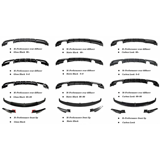 Car Auto Parts Accessories MP Car Front Lips Rear Diffuser Spoiler Side Skirts Body Kit Fit for BMW 3 Series F30 2012-2019,www.hongyangcorp.com,Car Auto Parts Accessories MP Car Front Lips Rear Diffuser Spoiler Side Skirts Body Kit Fit for BMW 3 Series F30 2012-2019