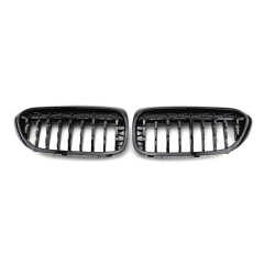 Diamond Black Modified Replacement Accessories Front Bumper Mesh Radiator Grille Car Front Grille Fit for BMW G30 2017-2020