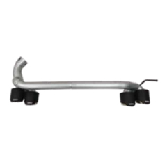 Car Auto Spare Parts Rear Bumper Assy Bodykit Exhaust Pipe for BMW 2 Series F22 Modified to M2CS 2014-2019 Carbon Fiber