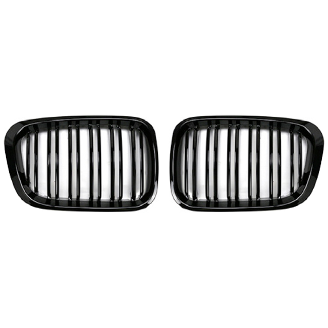 Vehicle Spare Parts Car Front Bumper Grille  Bodykit for BMW 3 Series E46 Upgrade to M3 1998-2001 2/4 Doors Grill