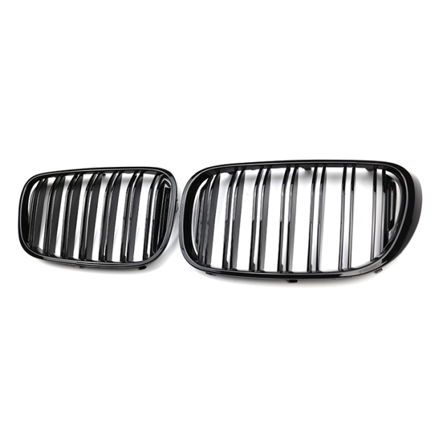 ABS Material Auto Parts Double Slat Gloss/Matte Black Car Front Grille for BMW 7 Series G11 2015-IN