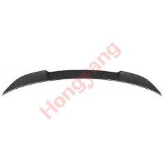 Auto Parts Car Rear Bumper Spoiler Bodykit for BMW 5 Series G30 G38 2018-2023 Modified to M5 Spoiler A.Gloss Black/B.Carbon Look