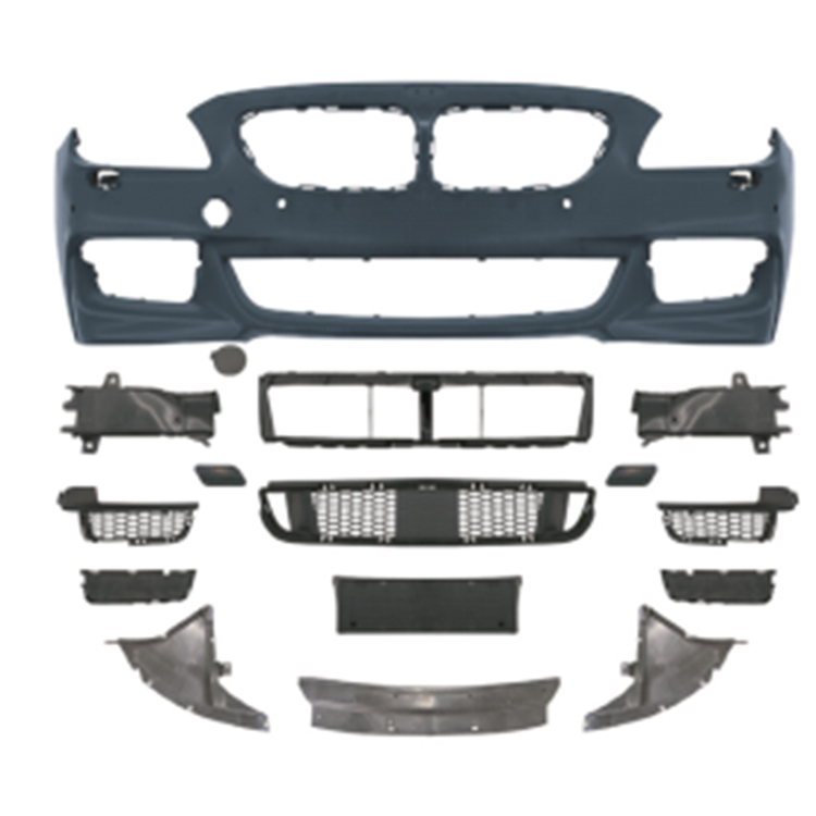 Auto Spare Parts Car Front Bumper Grille Spoiler Bodykit for BMW 6Series F06 F12 F13 Modified to M-Tech 2011-2018