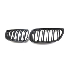 Auto Parts Matte Black Dual Slat Ornaments Front Bumper Mesh Net Grille Car Front Grille Fit for BMW Series 3 E92 2006-2009,www.hongyangcorp.com,Auto Parts Matte Black Dual Slat Ornaments Front Bumper Mesh Net Grille Car Front Grille Fit for BMW Series 3 E92 2006-2009