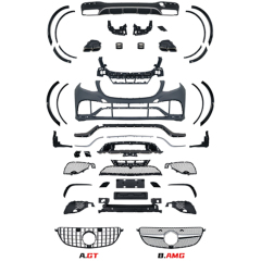 Auto Parts Car Front Bumper Grille Car Body Kits for Mercedes Benz Class GLE W166 Upgrade to GLE63 2016-2019 Use for Sport Car,www.hongyangcorp.com,Auto Parts Car Front Bumper Grille Car Body Kits for Mercedes Benz Class GLE W166 Upgrade to GLE63 2016-2019 Use for Sport Car