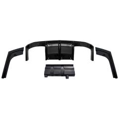 Car Bumper Rear Diffuser for BMW 4 Series F32 F33 F36 Upgrade to M4 2014-2019 Universal for F30-M3 A.Gloss Black/B.Carbon Look,www.hongyangcorp.com,Car Bumper Rear Diffuser for BMW 4 Series F32 F33 F36 Upgrade to M4 2014-2019 Universal for F30-M3 A.Gloss Black/B.Carbon Look