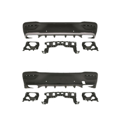 Car Body Kits Rear Bumper Rear Diffuser for Mercedes Benz Class GLE Coupe C167 Upgrade to GLE AMG63 2020-2024 Silver/Black,www.hongyangcorp.com,Car Body Kits Rear Bumper Rear Diffuser for Mercedes Benz Class GLE Coupe C167 Upgrade to GLE AMG63 2020-2024 Silver/Black