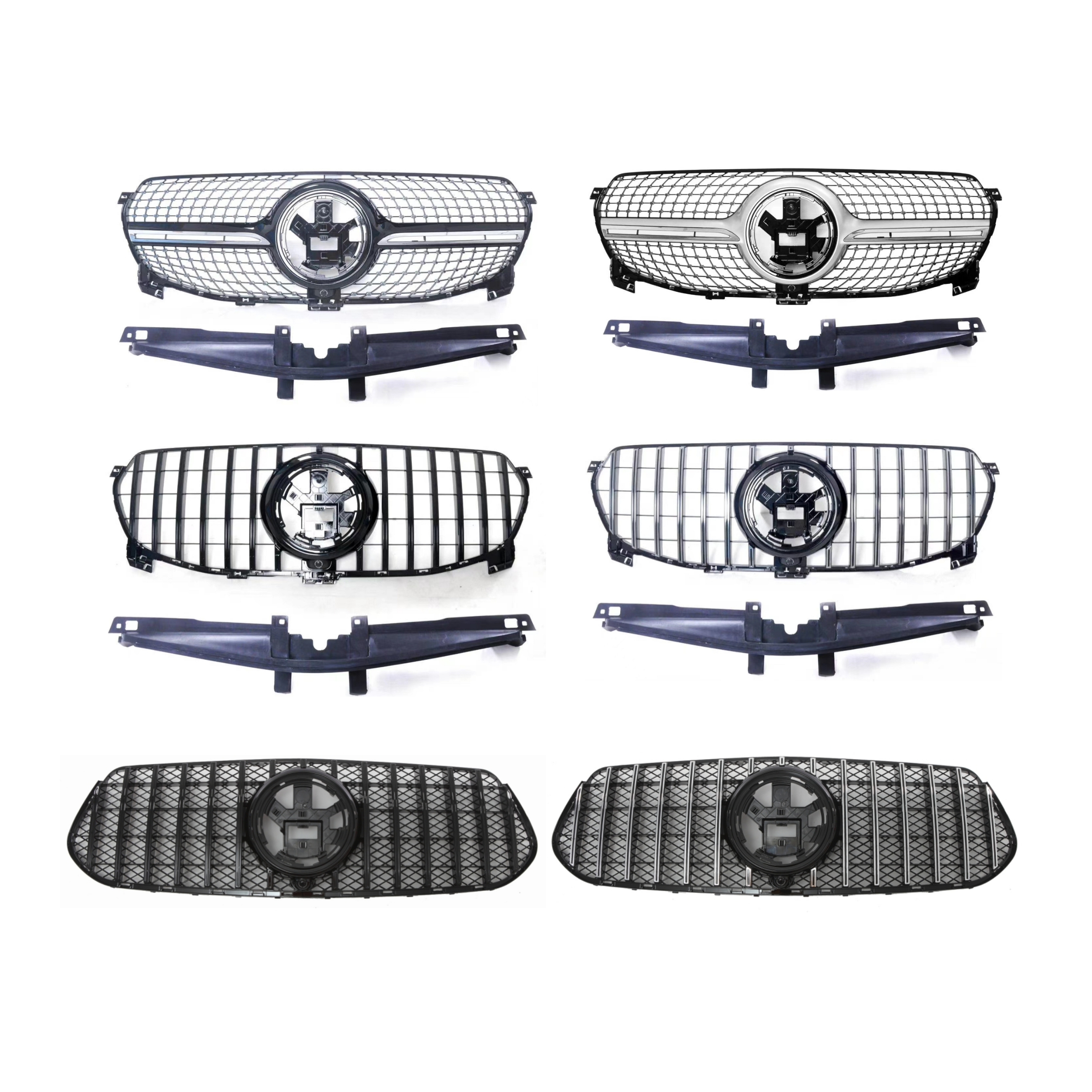 Car Exterior Accessories Bumper Grille Original/GTR/Diamond for Mercedes Benz Class GLK X204 GLE W166 W167,www.hongyangcorp.com,Car Exterior Accessories Bumper Grille Original/GTR/Diamond for Mercedes Benz Class GLK X204 GLE W166 W167