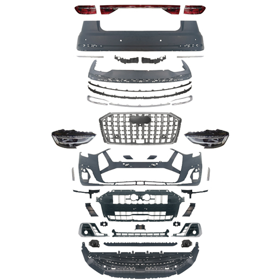 Car Auto Spare Parts Grille Bodykit Front Bumper Assy for Audi A8 D5-(2018-2022) Upgrade to D5PA(2023+),www.hongyangcorp.com,Car Auto Spare Parts Grille Bodykit Front Bumper Assy for Audi A8 D5-(2018-2022) Upgrade to D5PA(2023+)