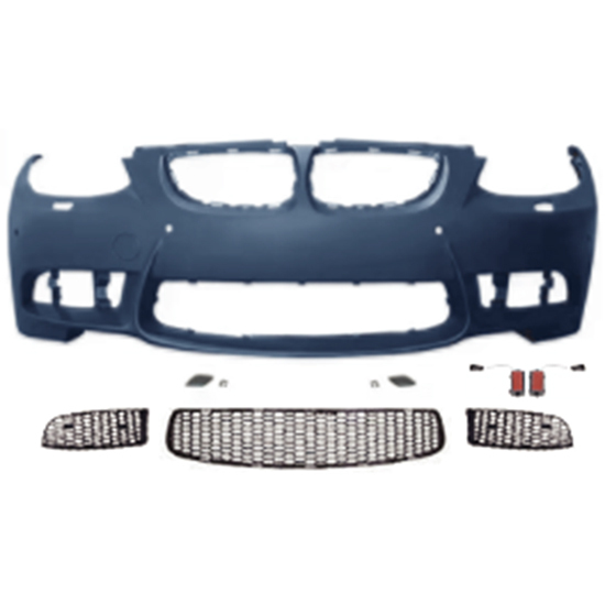 Car Body Kit Front Bumper Assy for BMW 3Series E92 Modified to M3 2006-2009 All Mesh Style