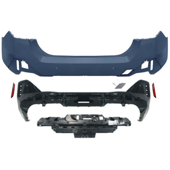 Auto Spare Parts Bodykit Car Rear Bumper Assy Rear Diffuser for BMW 5Series G60 G68 Modified to M-Tech 2024