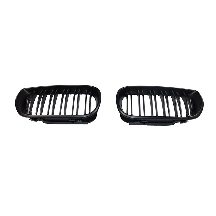 Hot Selling Vintage Car Spare Parts Dual Slat Style Matte Black Car Grill for BMW E46 2002-2005,www.hongyangcorp.com,Hot Selling Vintage Car Spare Parts Dual Slat Style Matte Black Car Grill for BMW E46 2002-2005