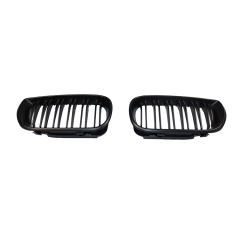 Hot Selling Vintage Car Spare Parts Dual Slat Style Matte Black Car Grill for BMW E46 2002-2005,www.hongyangcorp.com,Hot Selling Vintage Car Spare Parts Dual Slat Style Matte Black Car Grill for BMW E46 2002-2005