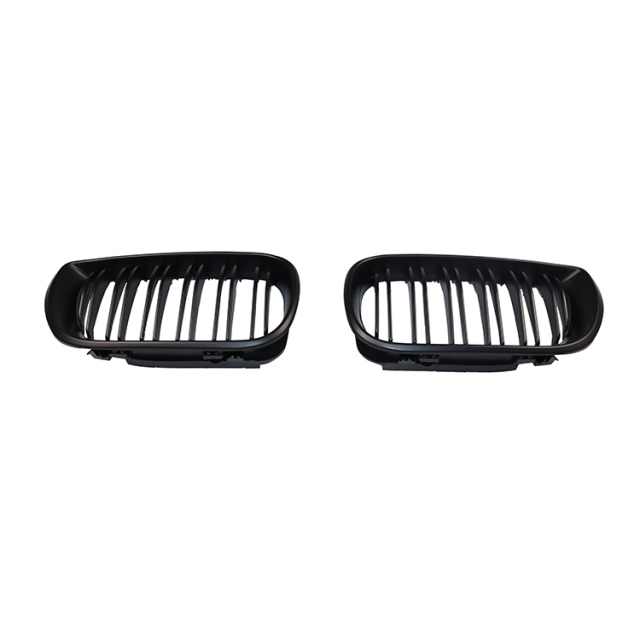 Hot Selling Vintage Car Spare Parts Dual Slat Style Matte Black Car Grill for BMW E46 2002-2005,www.hongyangcorp.com,Hot Selling Vintage Car Spare Parts Dual Slat Style Matte Black Car Grill for BMW E46 2002-2005