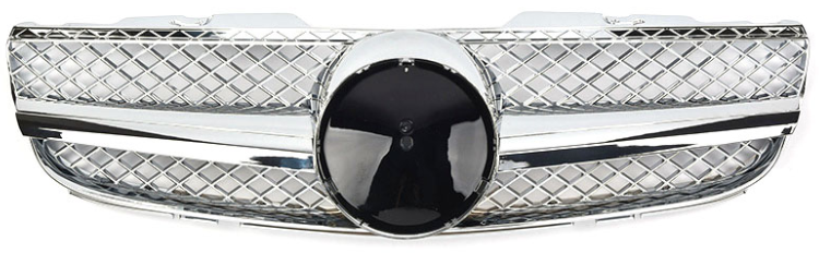 Vehicle Spare Parts Car Grille for Benz SL R230 AMG Style Chrome Black Silver,www.hongyangcorp.com,Vehicle Spare Parts Car Grille for Benz SL R230 AMG Style Chrome Black Silver