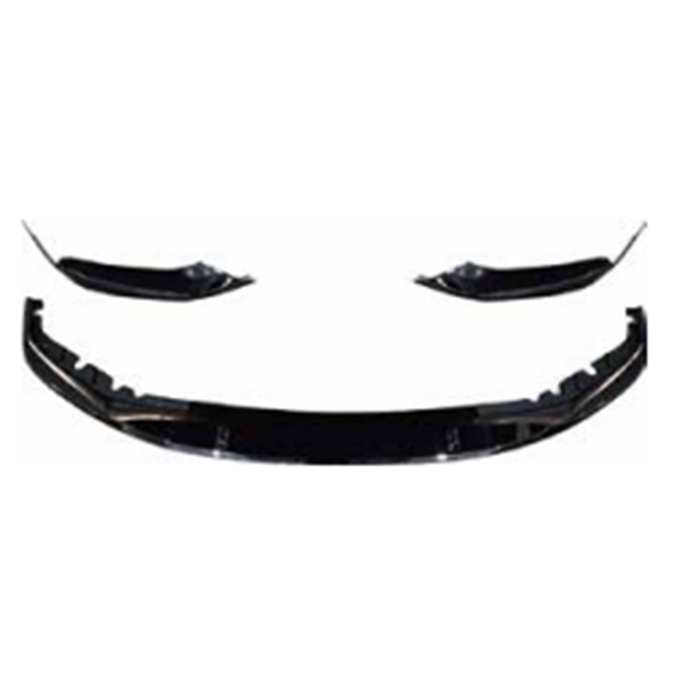 Auto Parts Car Front Bumper Front Lip for BMW 5Series G30 G38 Modified to M-Performance 2018-2020 AGloss Black/BCarbon Look