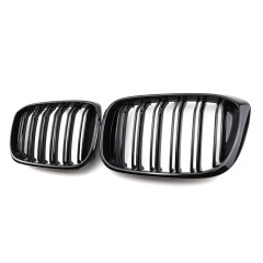 Wholesale Auto Accessories Double Slat Gloss Black Car Front Bumper Grille for BMW X3 Series G01/G08 2017-IN,www.hongyangcorp.com,Wholesale Auto Accessories Double Slat Gloss Black Car Front Bumper Grille for BMW X3 Series G01/G08 2017-IN