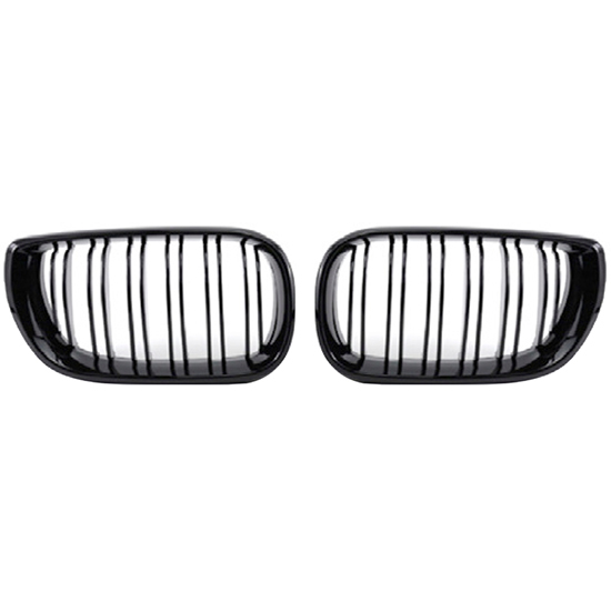 Vehicle Spare Parts Car Front Bumper Grille  Bodykit for BMW 3 Series E46 Upgrade to M3 2002-2004 2/4 Doors Grille