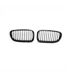 Automotive Modification Accessories Matte Black Single Slat Front Bumper Mesh Grille Car Grille Fit for BMW F10 2010-2017,www.hongyangcorp.com,Automotive Modification Accessories Matte Black Single Slat Front Bumper Mesh Grille Car Grille Fit for BMW F10 2010-2017