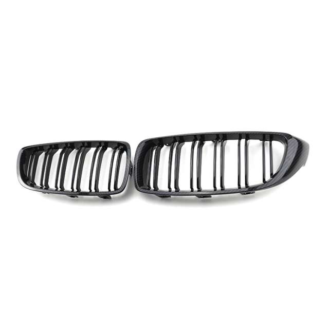 Auto Accessory Carbon Look Dual Slat Plastic Front Bumper Mesh Grille Car Front Grille Fit for BMW Series 4 F32 2013-2022,www.hongyangcorp.com,Auto Accessory Carbon Look Dual Slat Plastic Front Bumper Mesh Grille Car Front Grille Fit for BMW Series 4 F32 2013-2022