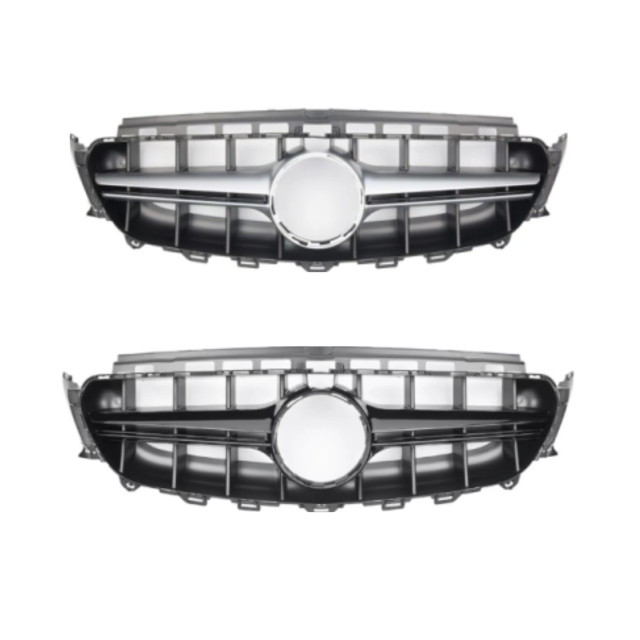 Auto Parts Car Grille for Mercedes Benz E W213 2016-2020 Diamond GTR E63S Black Silver,www.hongyangcorp.com,Auto Parts Car Grille for Mercedes Benz E W213 2016-2020 Diamond GTR E63S Black Silver