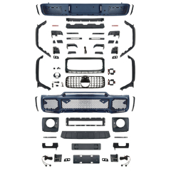 Vehicle Spare Parts Car Front Bumper Grille Body Kits for Mercedes Benz Class G W464 2022+ Upgrade to Brabu BodyKit 2022+,www.hongyangcorp.com,Vehicle Spare Parts Car Front Bumper Grille Body Kits for Mercedes Benz Class G W464 2022+ Upgrade to Brabu BodyKit 2022+
