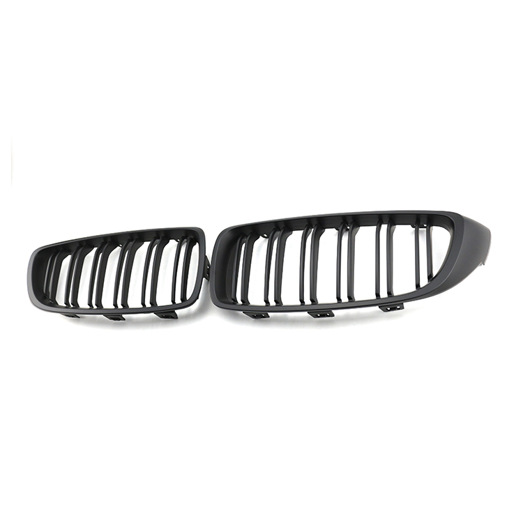 Auto Parts Car Front Bumper Grille Double Line Matte Black for BMW 4 Series F32/F33/F36 2013-2020,www.hongyangcorp.com,Auto Parts Car Front Bumper Grille Double Line Matte Black for BMW 4 Series F32/F33/F36 2013-2020