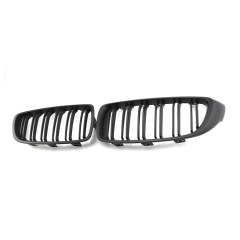 Auto Parts Car Front Bumper Grille Double Line Matte Black for BMW 4 Series F32/F33/F36 2013-2020,www.hongyangcorp.com,Auto Parts Car Front Bumper Grille Double Line Matte Black for BMW 4 Series F32/F33/F36 2013-2020