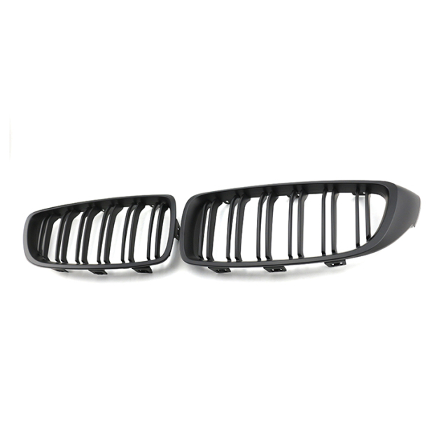 Auto Parts Car Front Bumper Grille Double Line Matte Black for BMW 4 Series F32/F33/F36 2013-2020,www.hongyangcorp.com,Auto Parts Car Front Bumper Grille Double Line Matte Black for BMW 4 Series F32/F33/F36 2013-2020