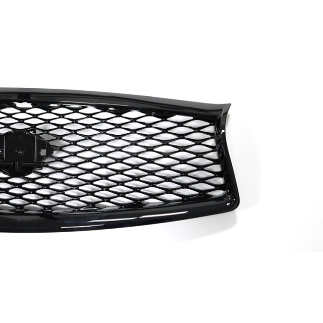 Gloss Black C/W Gloss Black Frame C/W Camera Hole Body Kit for Infiniti Q50 Parts 2014-2017 Front Grill Car,www.hongyangcorp.com,Gloss Black C/W Gloss Black Frame C/W Camera Hole Body Kit for Infiniti Q50 Parts 2014-2017 Front Grill Car