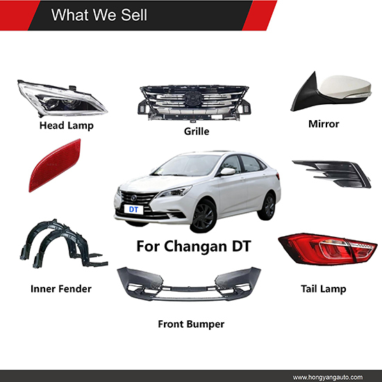 Auto Parts Car BodyKit Fog Lamp Cover for ChangAn DT 2018-2021 OE:2803330-AK05/2803340-AK05