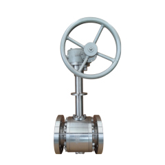 cryogenic side-entry trunnion ball valve for LNG
