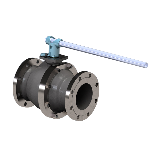 FA FB cast steel floating ball valve
