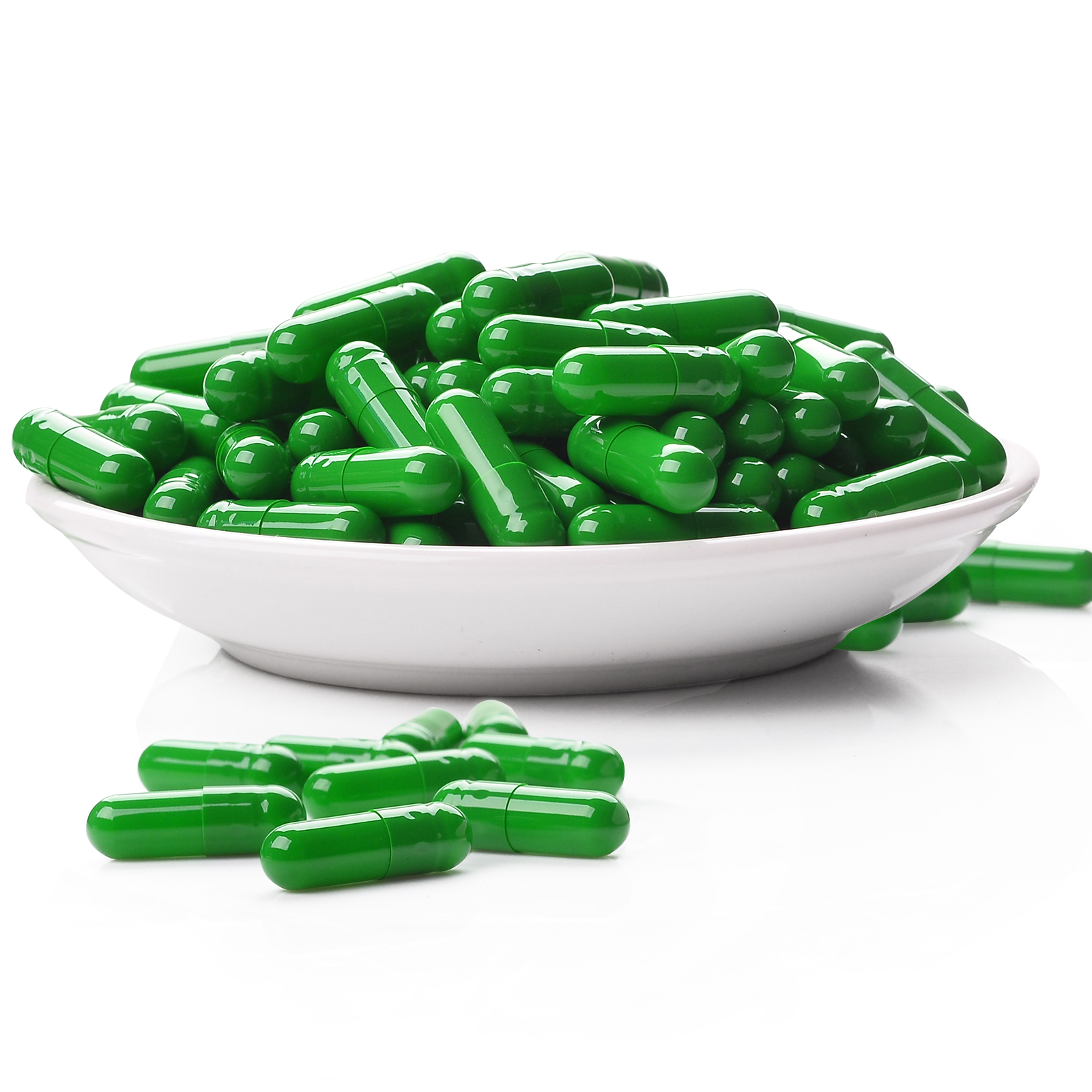 Gelatin empty capsules (green),MY SHOP,Gelatin empty capsules (green)