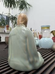 Anyicon Trump-Themed Ru Ware Porcelain Tea Pet,Dimi AI,Anyicon Trump-Themed Ru Ware Porcelain Tea Pet
