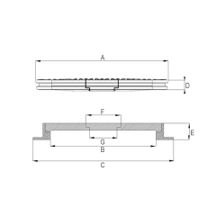 CIRCLE COMPOSITE MANHOLE COVER WITH INSPECTION COVER,Hopetrol,CIRCLE COMPOSITE MANHOLE COVER WITH INSPECTION COVER