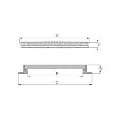SQUARE COMPOSITE MANHOLE COVER,Hopetrol,SQUARE COMPOSITE MANHOLE COVER