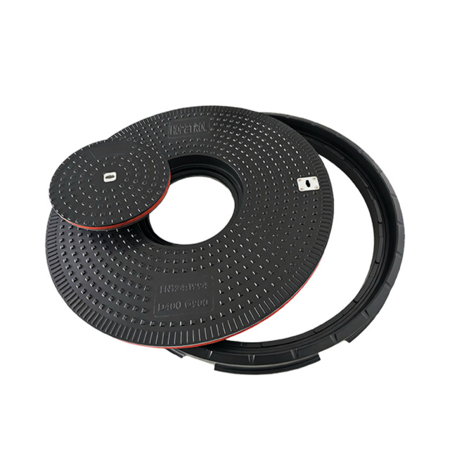 CIRCLE COMPOSITE MANHOLE COVER WITH INSPECTION COVER,Hopetrol,CIRCLE COMPOSITE MANHOLE COVER WITH INSPECTION COVER