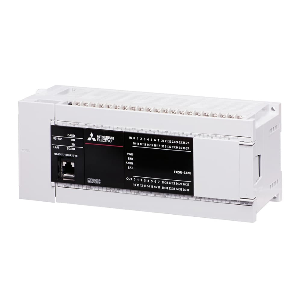 Mitsubishi FX5U-64MR/ES PLC Controller,MY SHOP,Mitsubishi FX5U-64MR/ES PLC Controller | iQ-F Series 64 I/O Relay Output