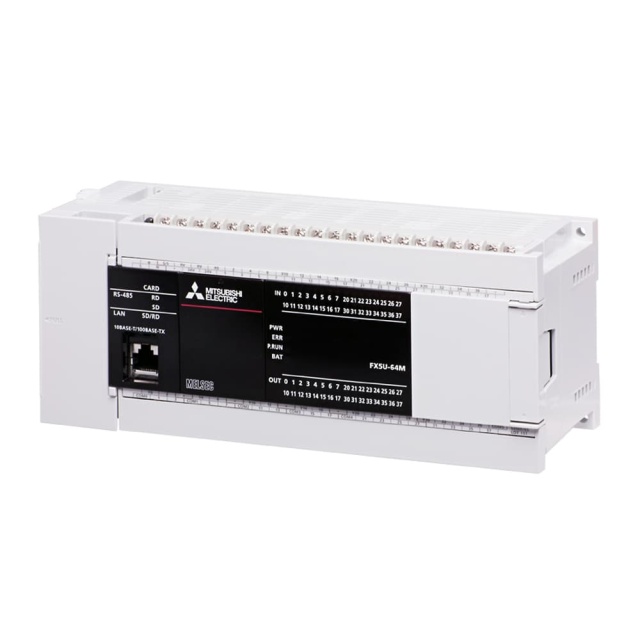 Mitsubishi FX5U-64MR/ES PLC Controller,MY SHOP,Mitsubishi FX5U-64MR/ES PLC Controller | iQ-F Series 64 I/O Relay Output