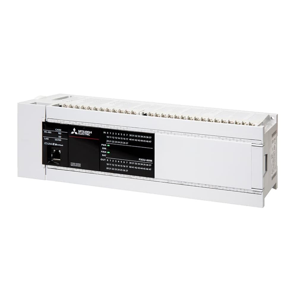 Mitsubishi FX5U-80MR/ES PLC Controller,MY SHOP,Mitsubishi FX5U-80MR/ES PLC - iQ-F Series 80 I/O Relay Output